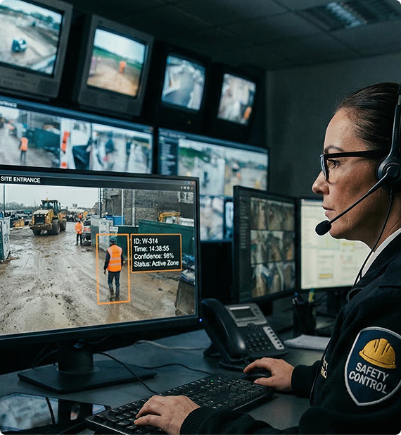 AI and Computer Vision Assisted Safety for Field Service Job Sites